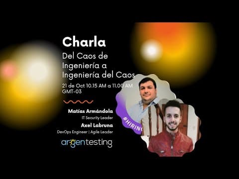 Del caos de la ingeniería a la ingeniería del caos